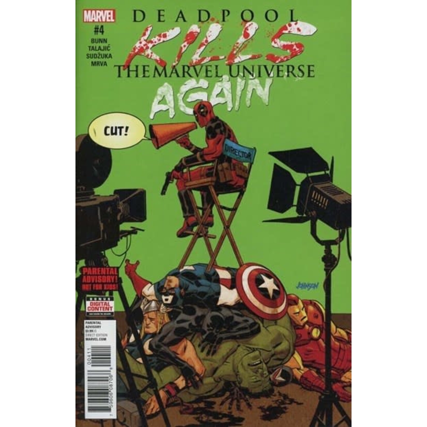 Marvel Comics Deadpool Kills the Marvel Universe Again 2017 #4