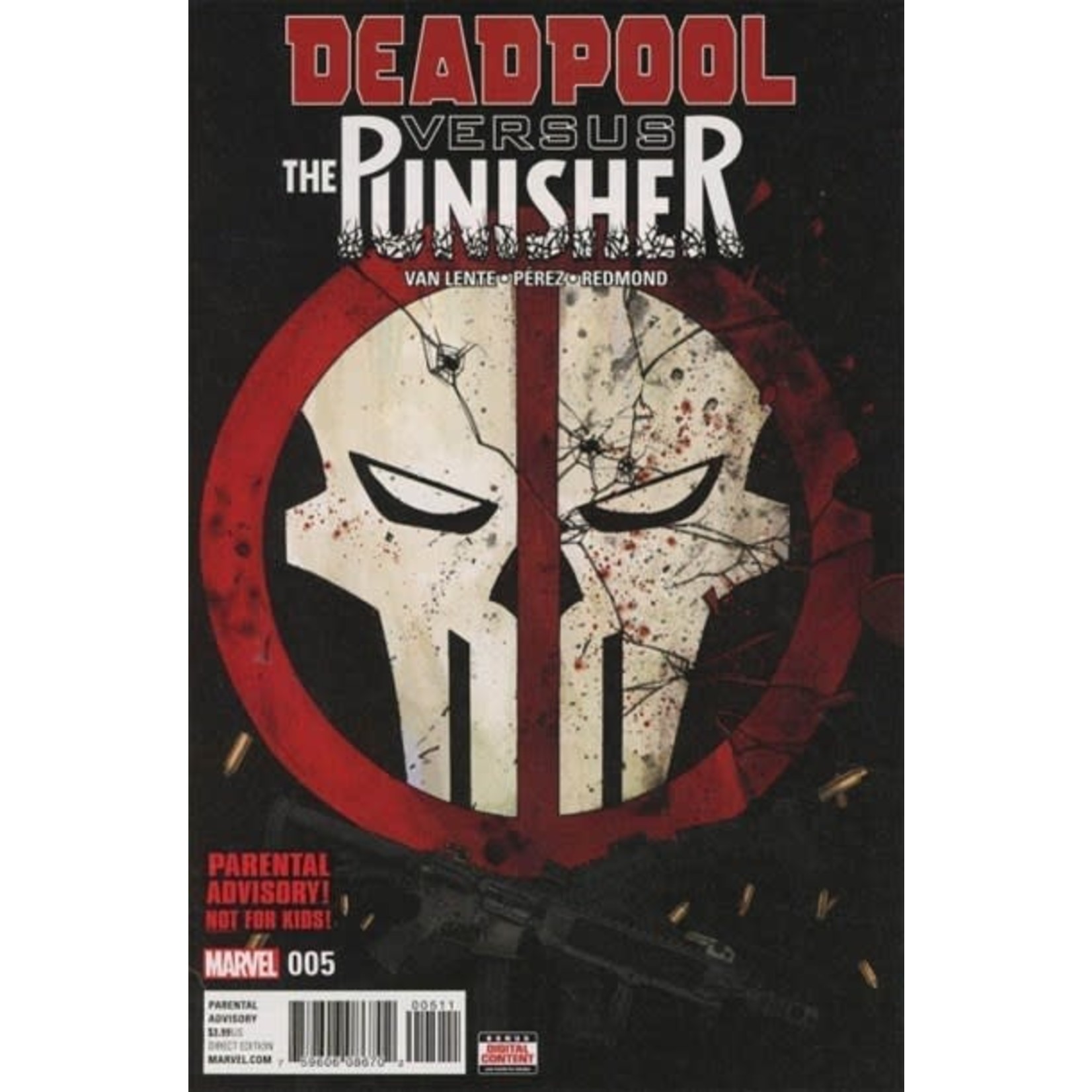Marvel Comics Deadpool Versus The Punisher 2017 #5