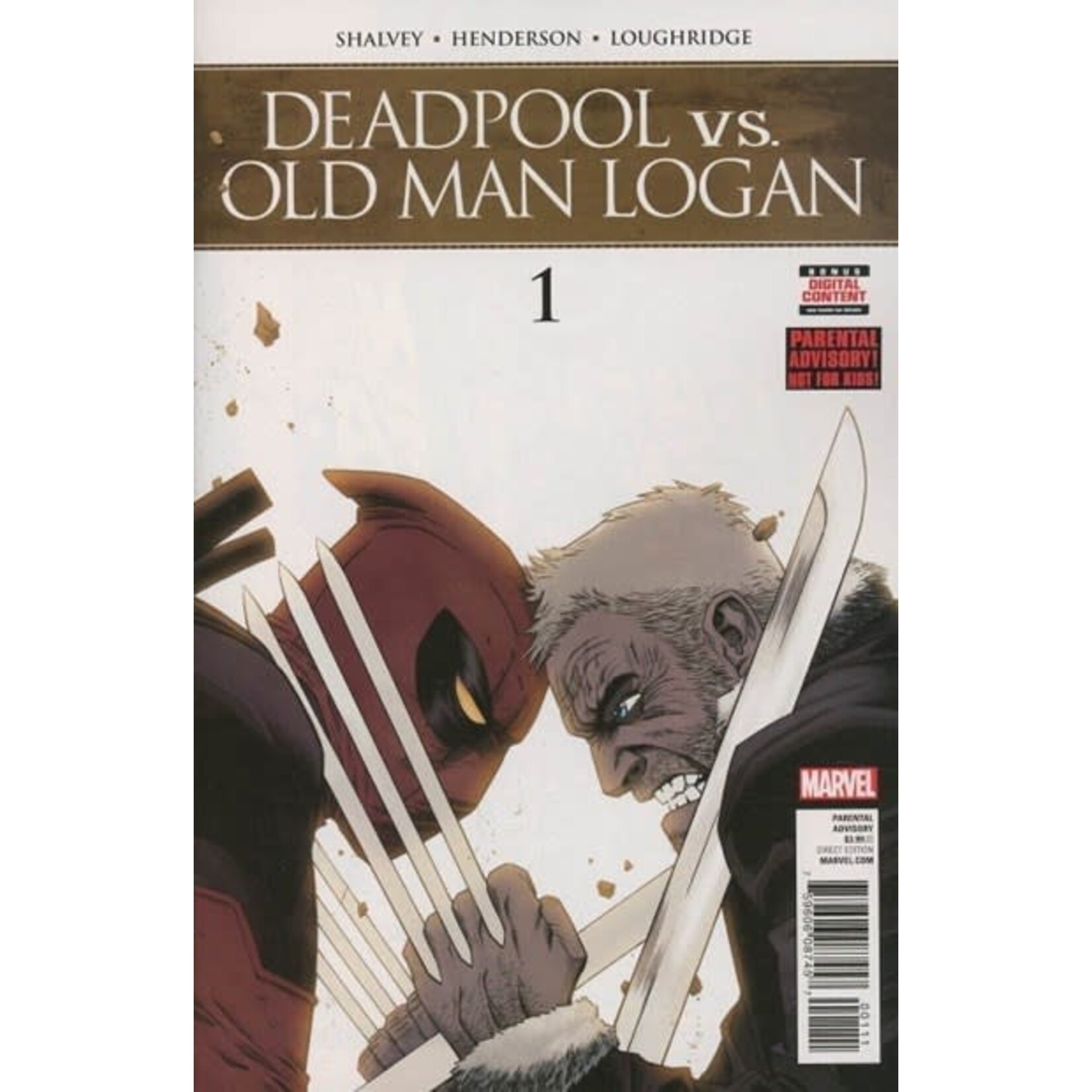Marvel Comics Deadpool Vs. Old Man Logan (of 5) 2017 #1