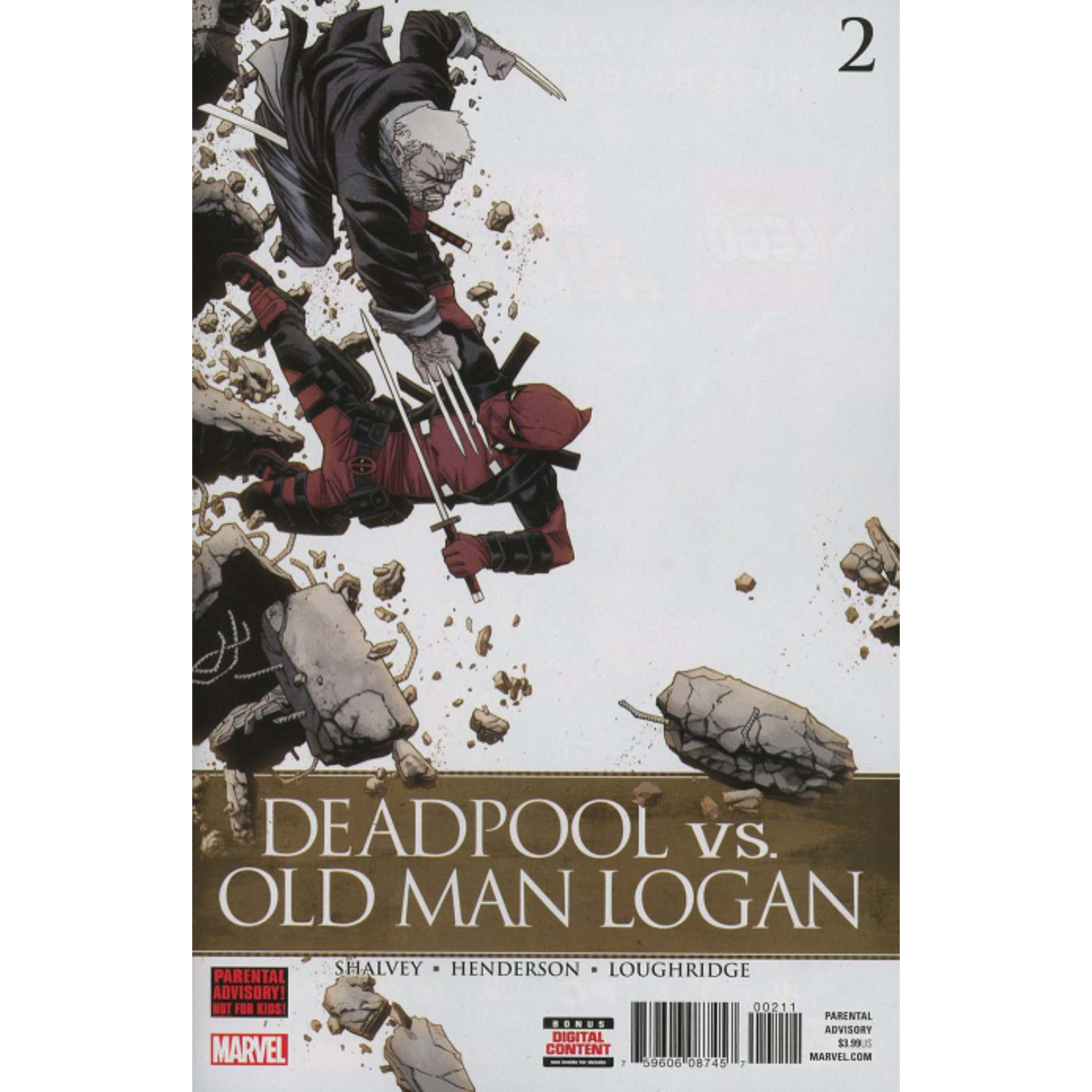 Marvel Comics Deadpool Vs. Old Man Logan (of 5) 2017 #2