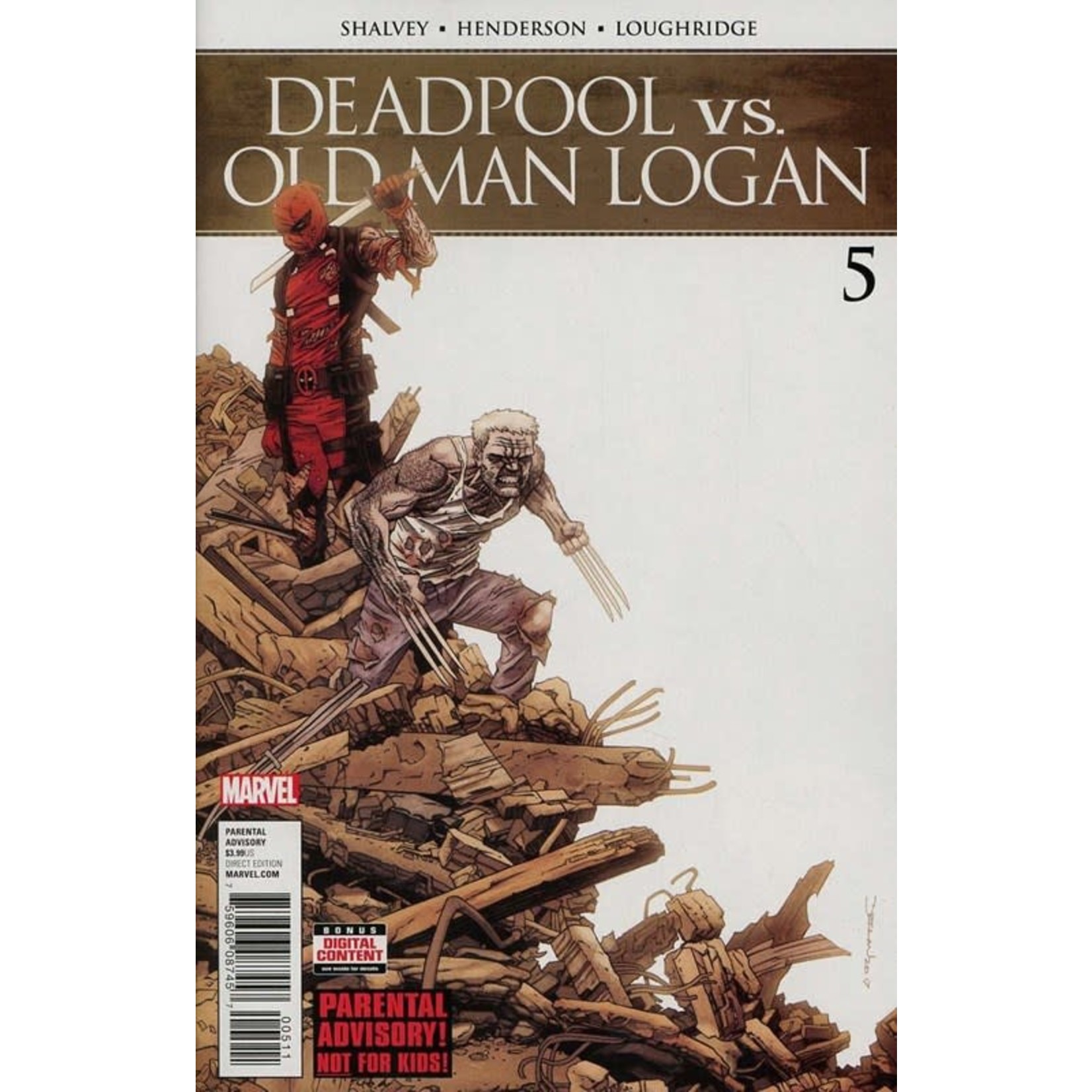 Marvel Comics Deadpool Vs. Old Man Logan (of 5) 2017 #5