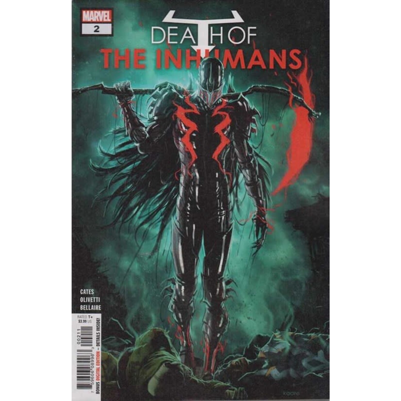 Marvel Comics Death of the Inhumans 2018 #2
