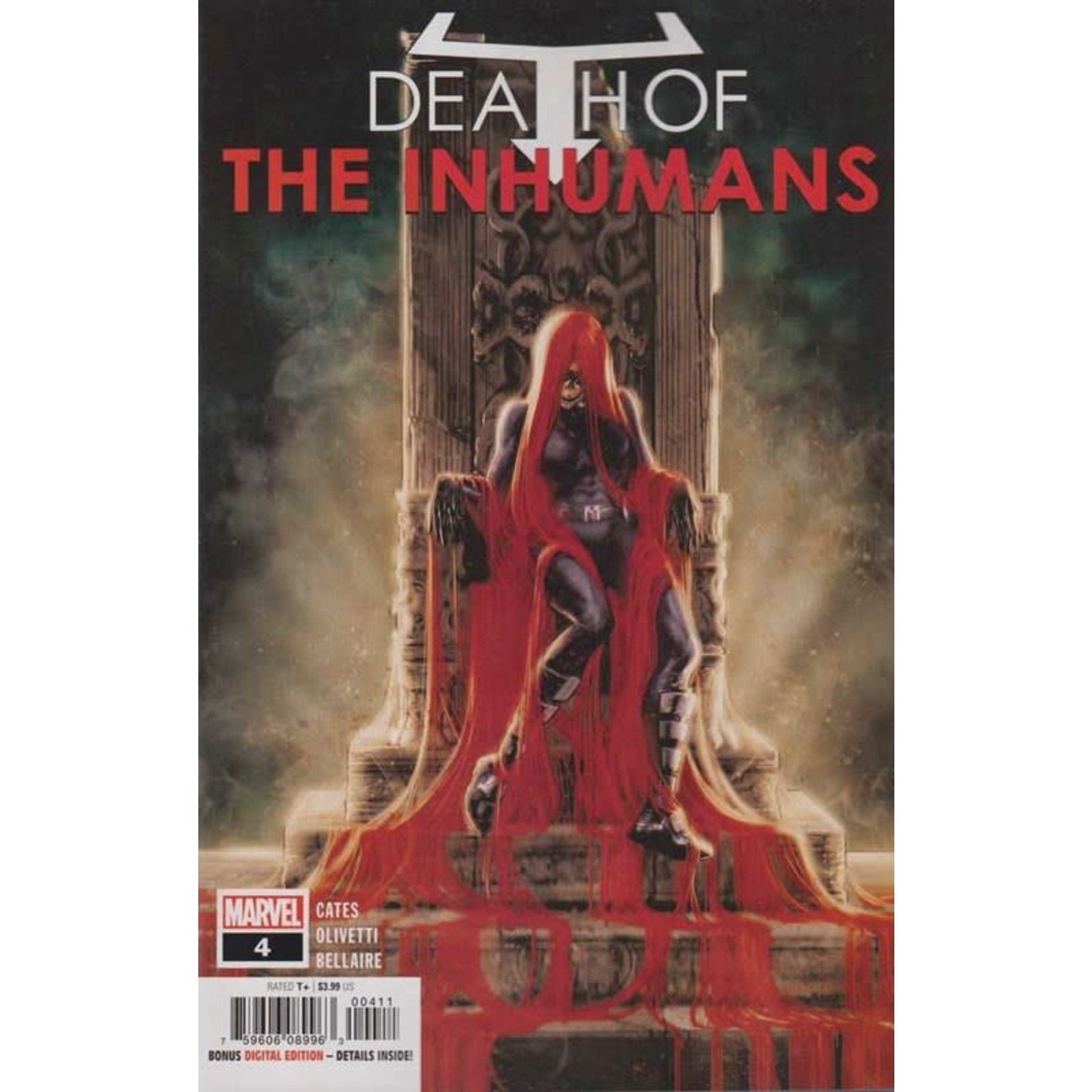 Marvel Comics Death of the Inhumans 2018 #4