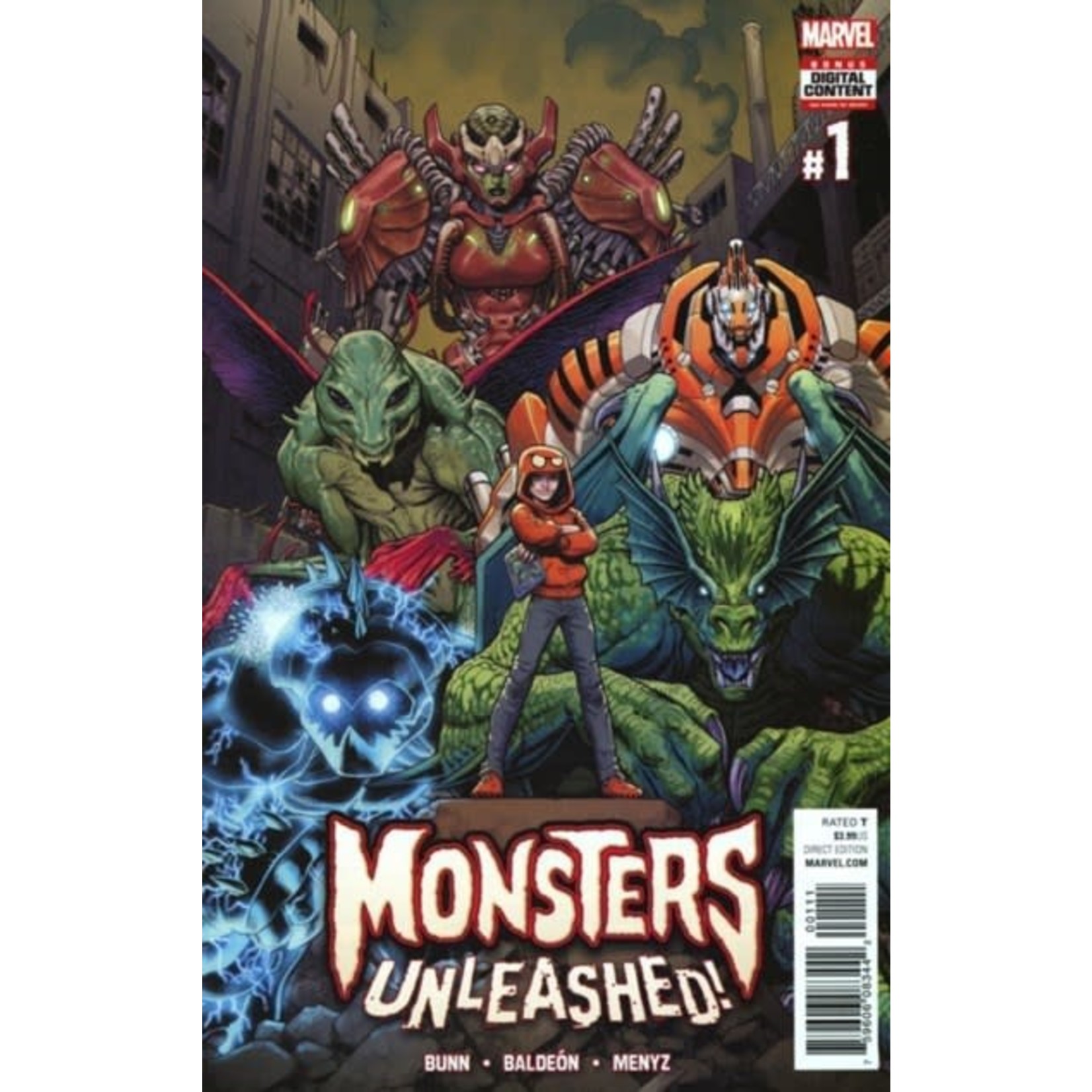 Marvel Comics Monsters Unleashed 2017 #1
