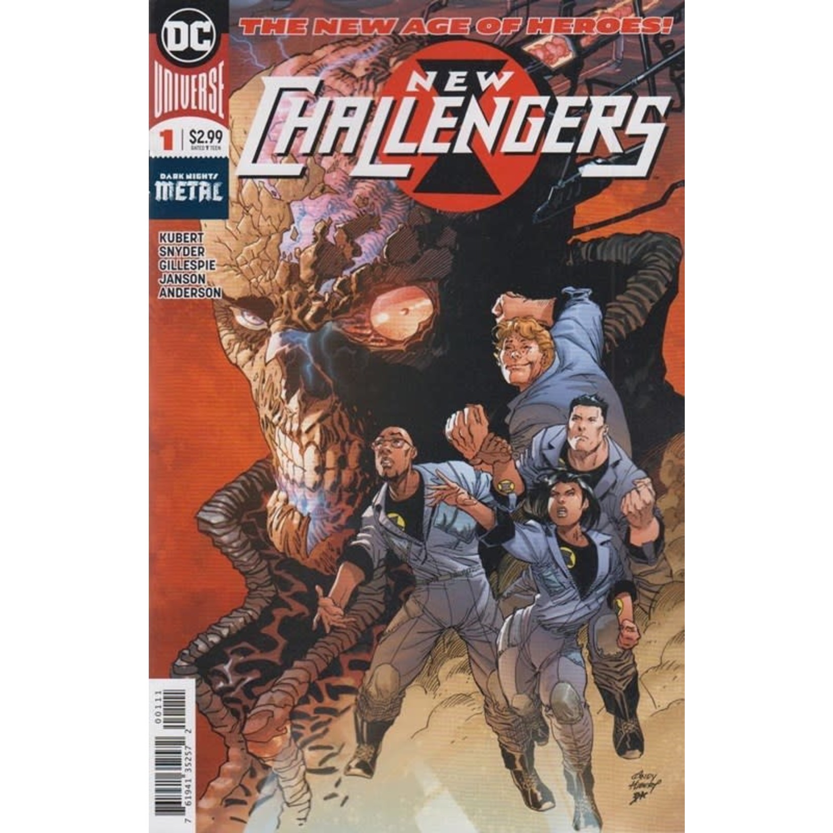 DC Comics New Challengers 2018 #1