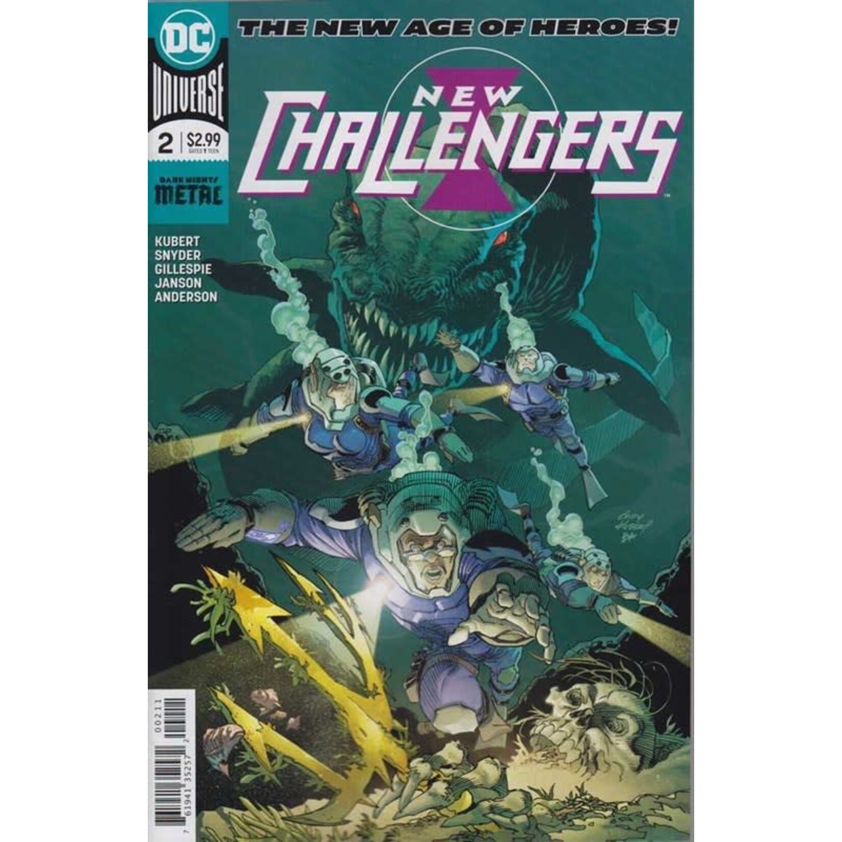 DC Comics New Challengers 2018 #2