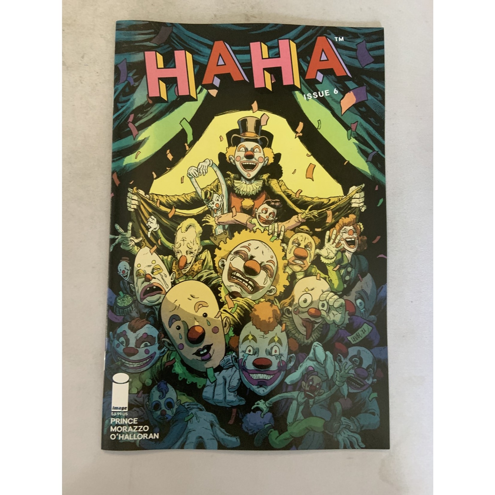 IMAGE COMICS Haha 2021 #6 (Of 6) Cvr C Level Damaged