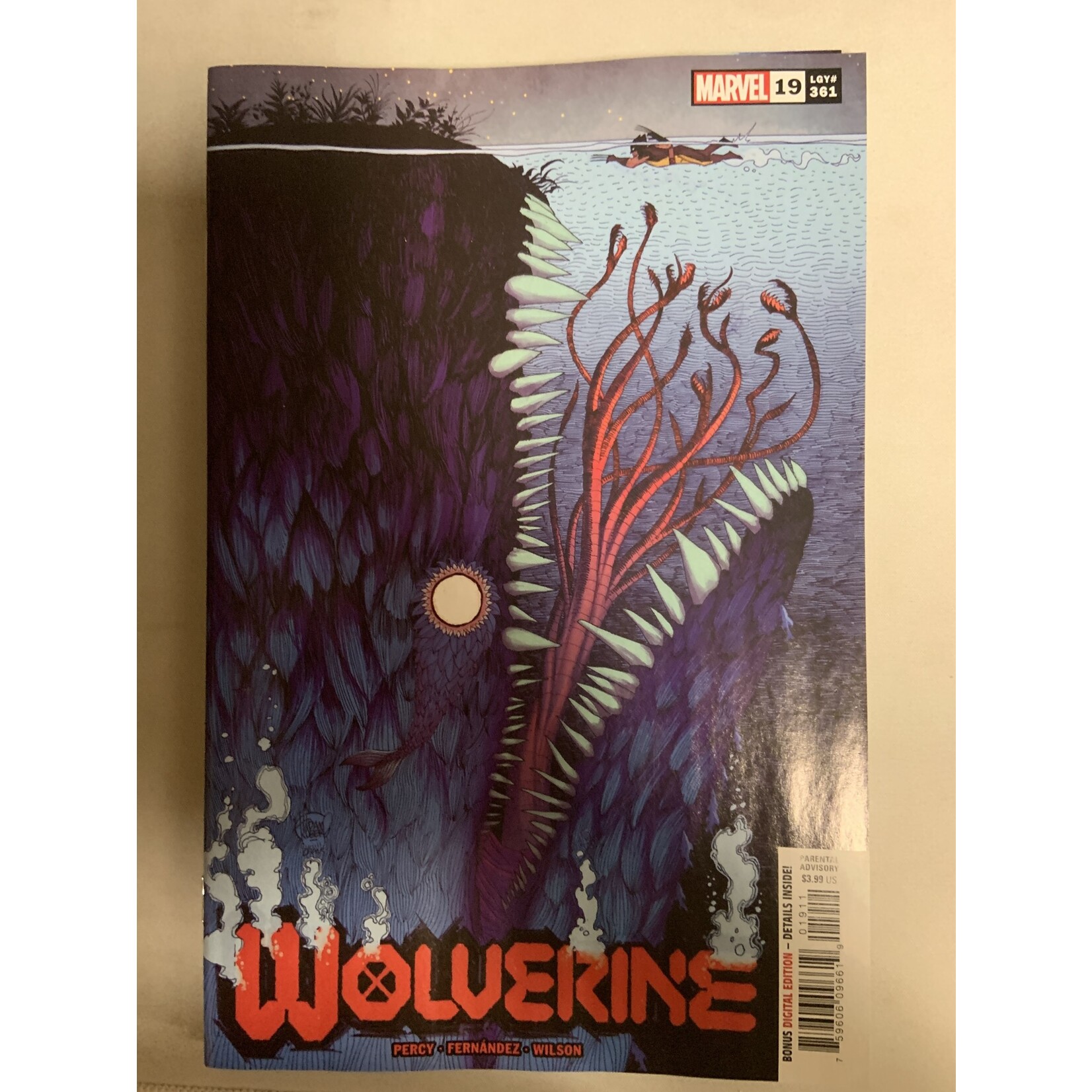 Marvel Comics Wolverine 2020 #19