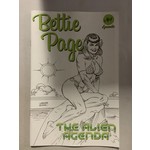 DYNAMITE Bettie Page Alien Agenda 2022 #1 Cvr K 40 Copy Incv Linsner B&W