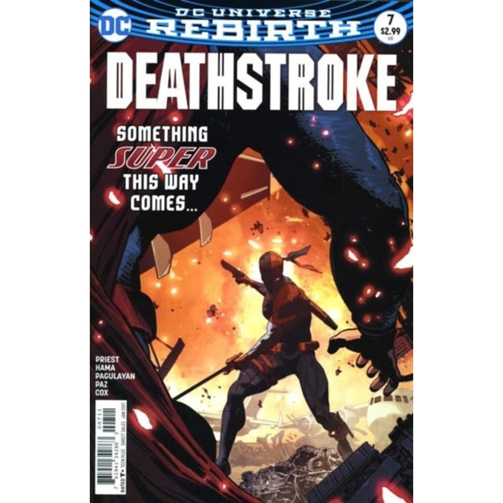 DC Comics Deathstroke 2016 #7