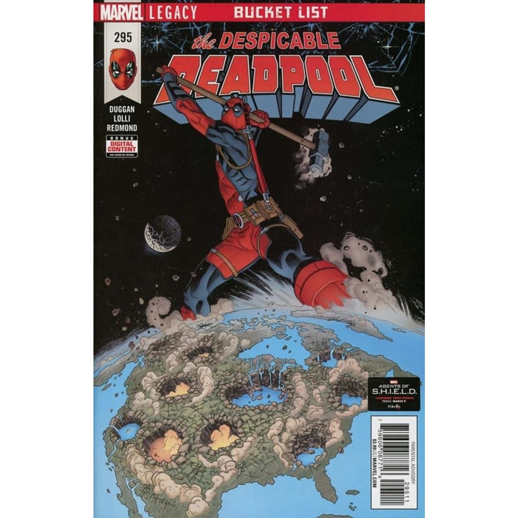 Marvel Comics Despicable Deadpool 2018 #295