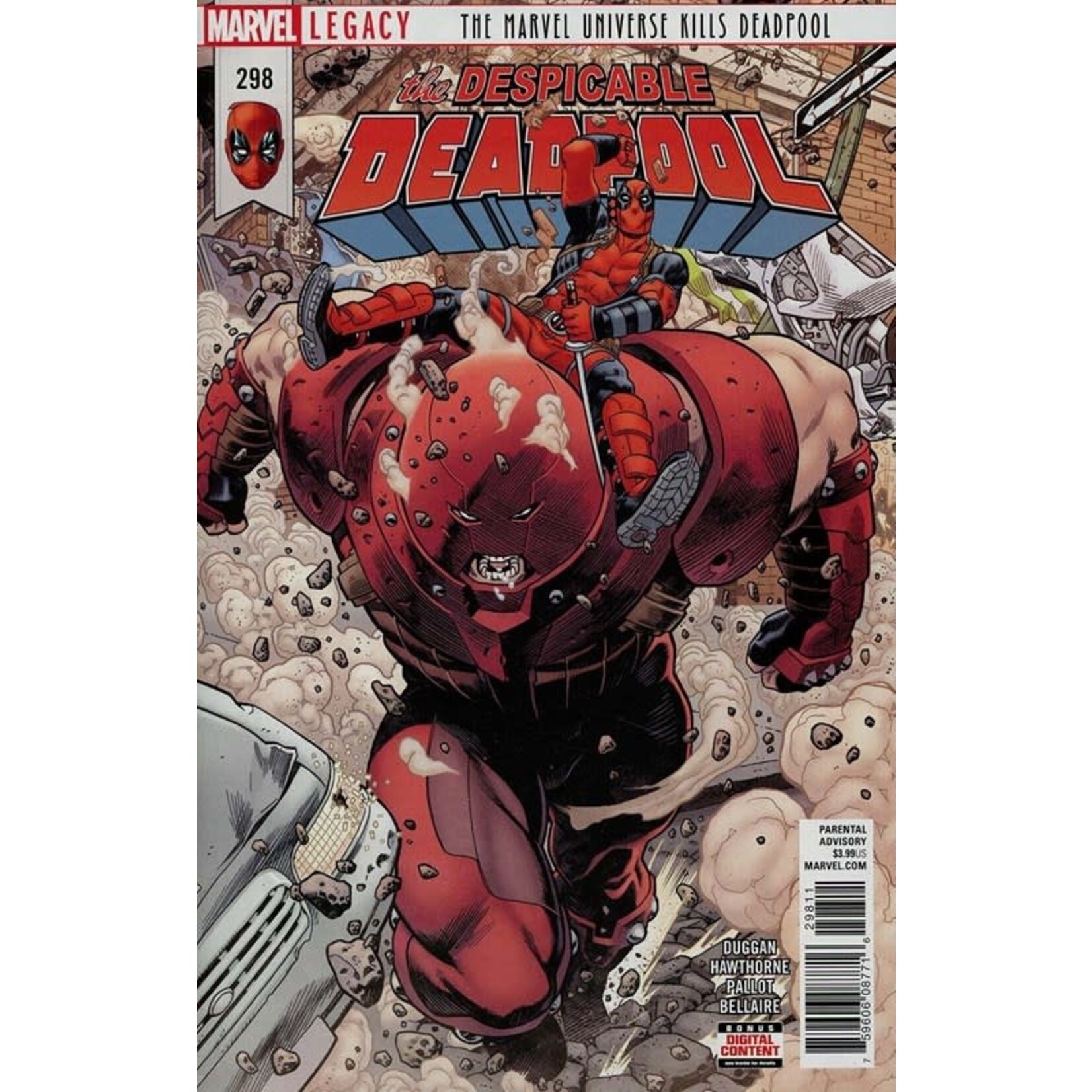 Marvel Comics Despicable Deadpool 2018 #298