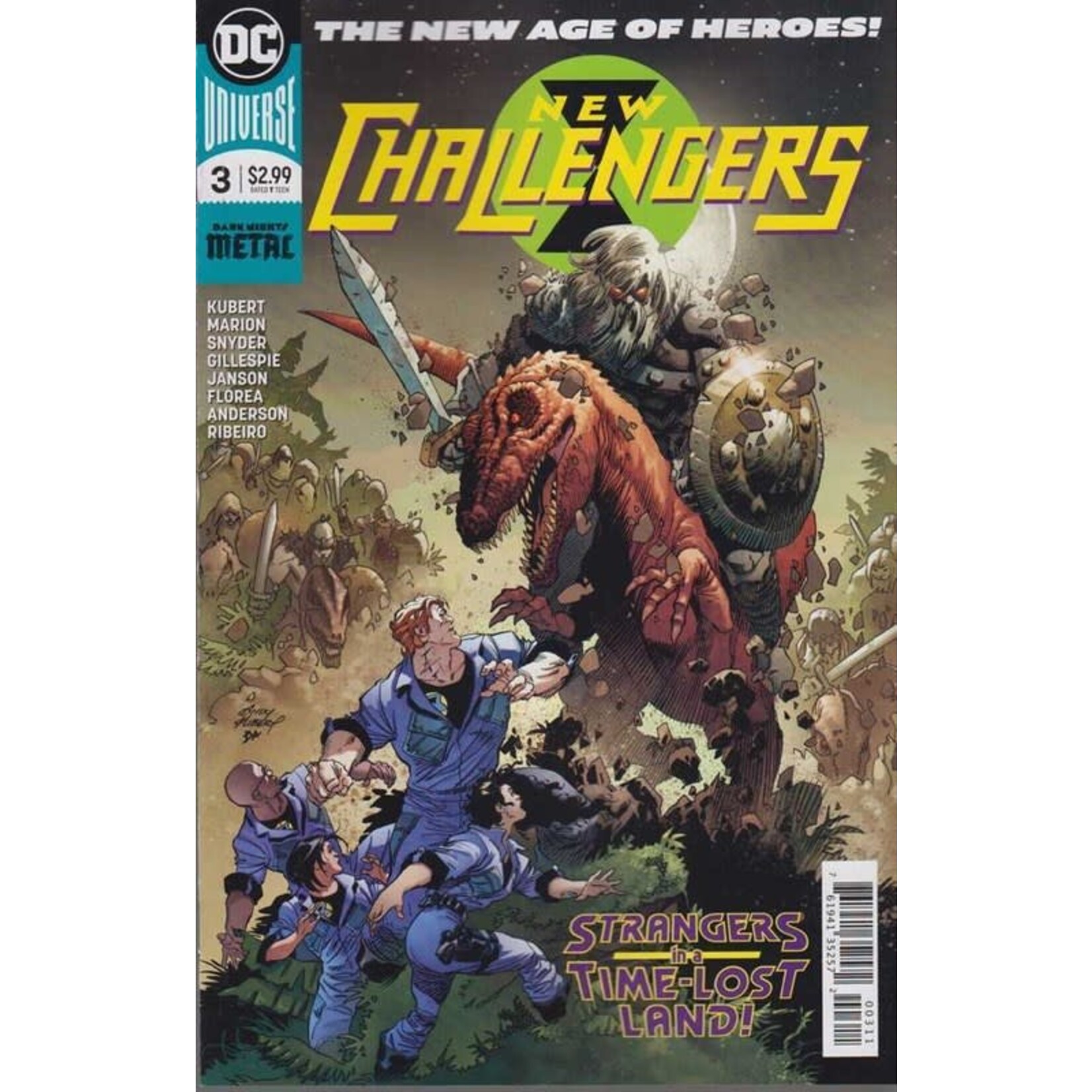 DC Comics New Challengers 2018 #3