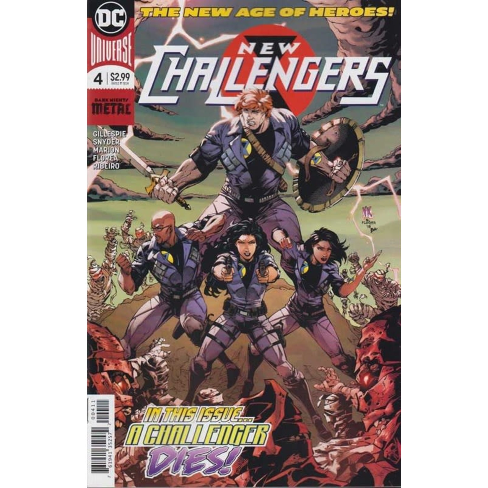 DC Comics New Challengers 2018 #4