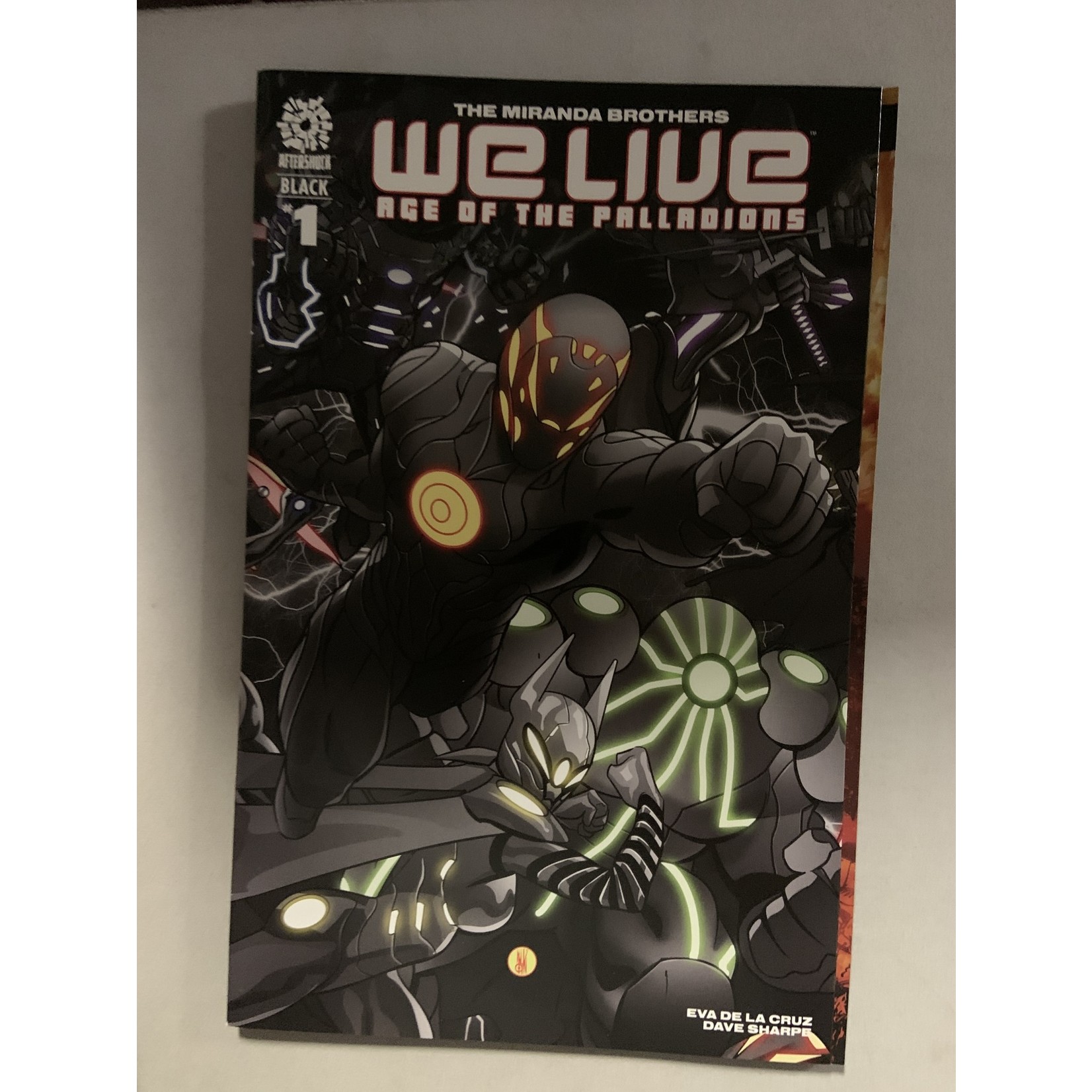 AFTERSHOCK COMICS We Live Age Of Palladions Black 2022 #1 Cvr A Miranda