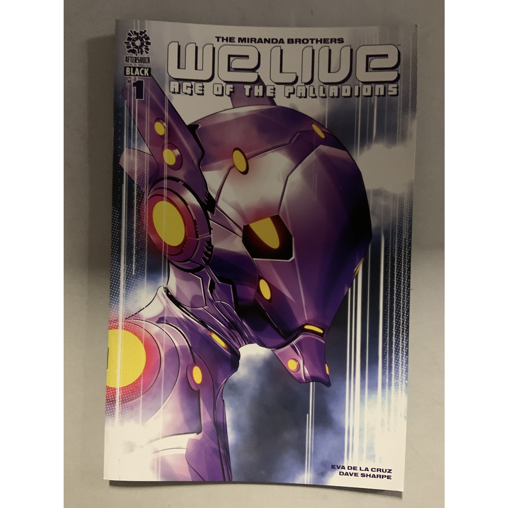 AFTERSHOCK COMICS We Live Age Of Palladions Black 2022 #1 Cvr C 15 Copy Nguyen Incv