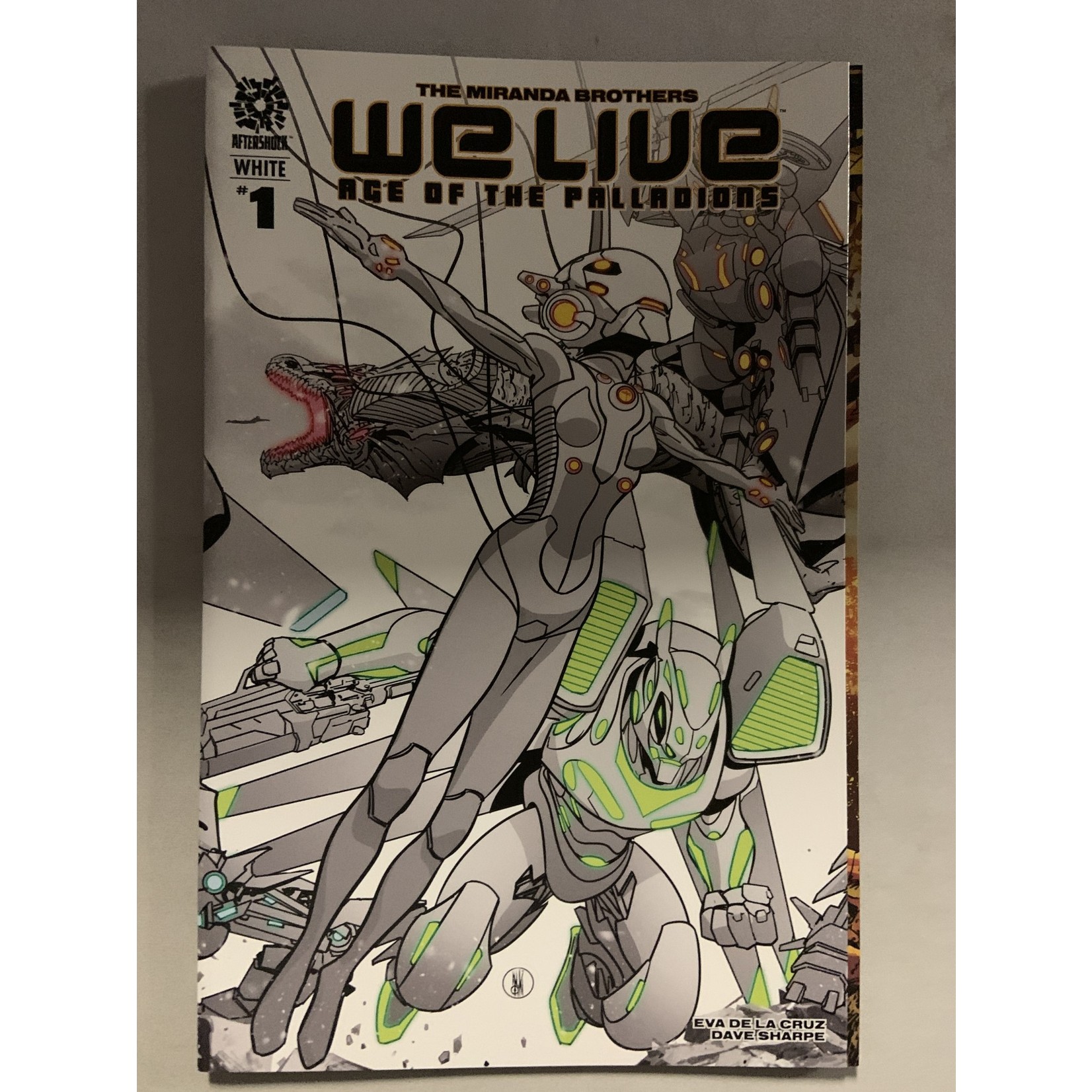 AFTERSHOCK COMICS We Live Age Of Palladions White 2022 #1 Cvr A Miranda