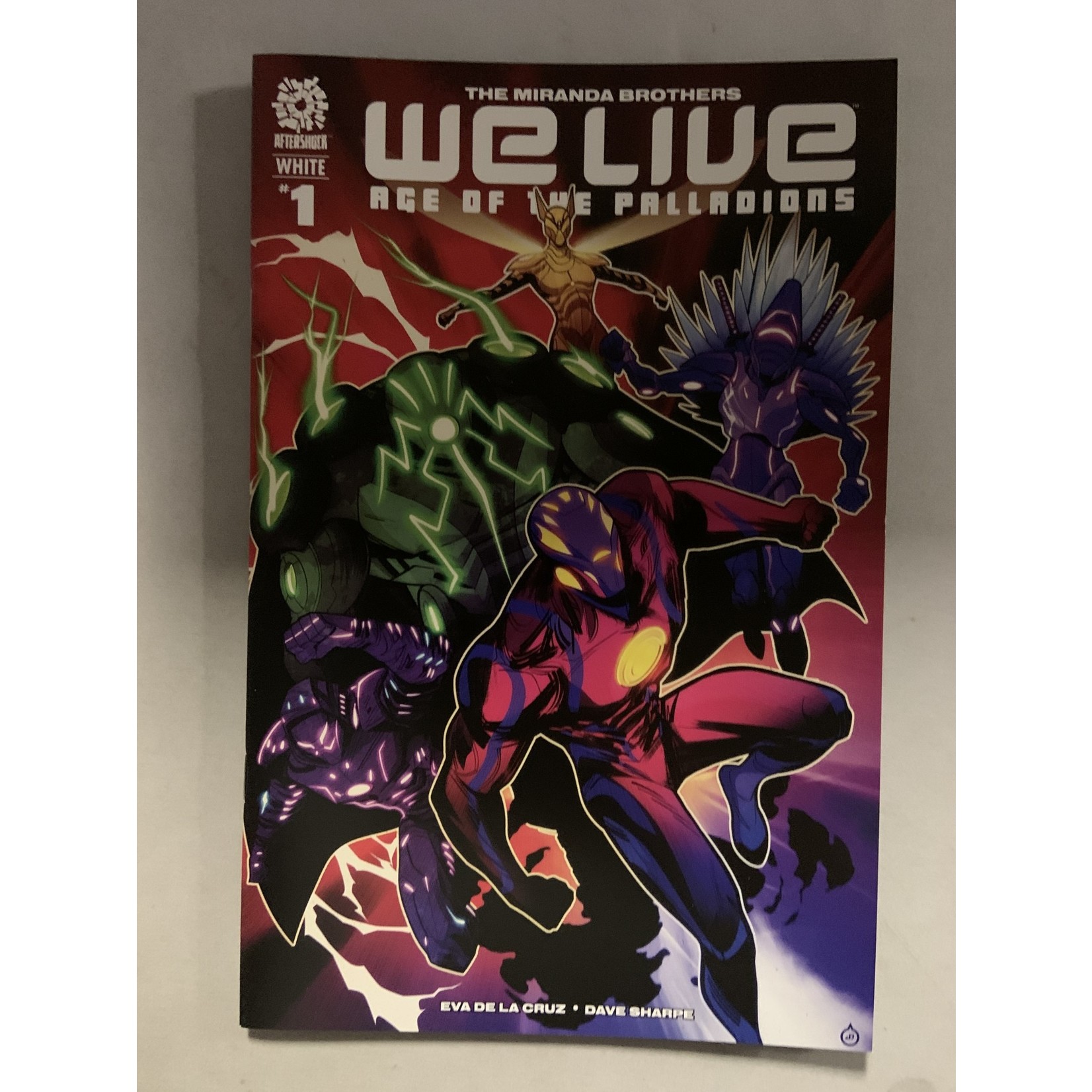 AFTERSHOCK COMICS We Live Age Of Palladions White 2022 #1 Cvr C 15 Copy Doe Incv