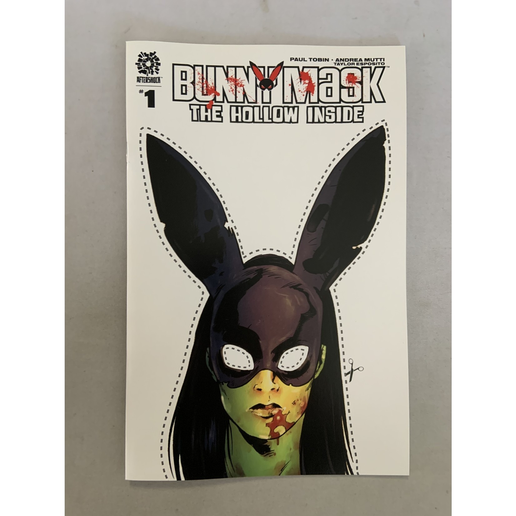 AFTERSHOCK COMICS Bunny Mask Hollow Inside 2022 #1 Cvr B Mask Var