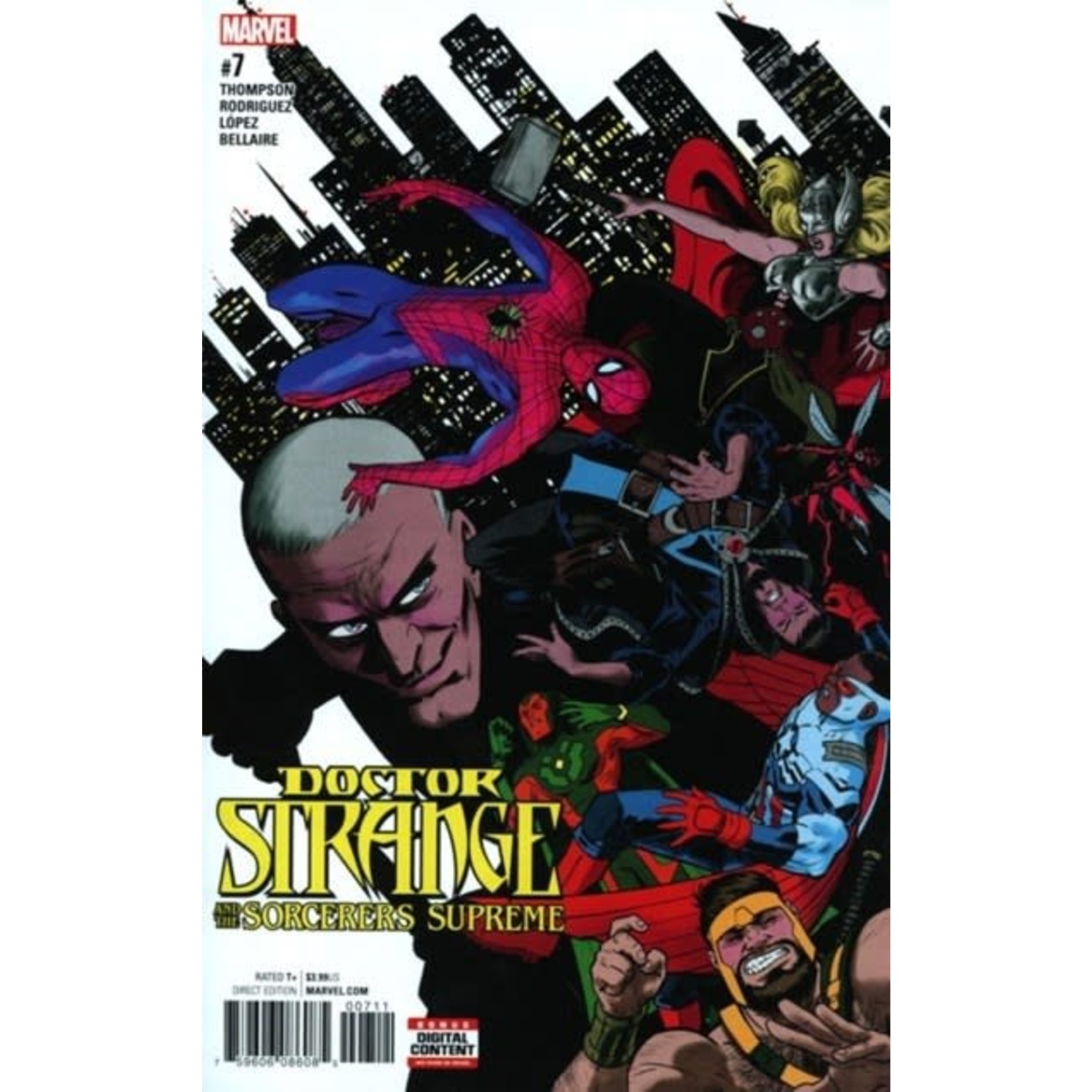 Marvel Comics Doctor Strange and the Sorcerers Supreme 2017 #7