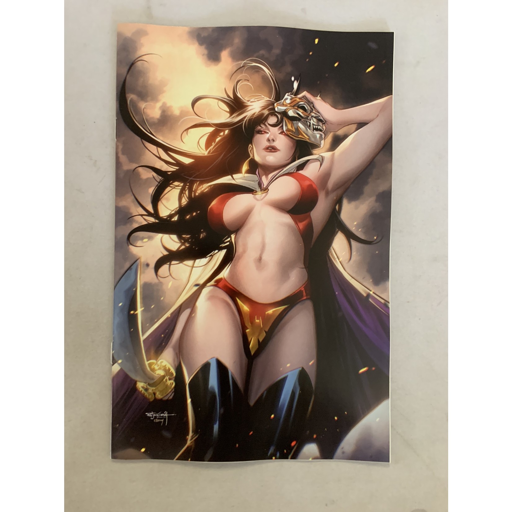 DYNAMITE Vampirella Strikes 2022 #1 Cvr K 50 Copy Incv Segovia Virgin