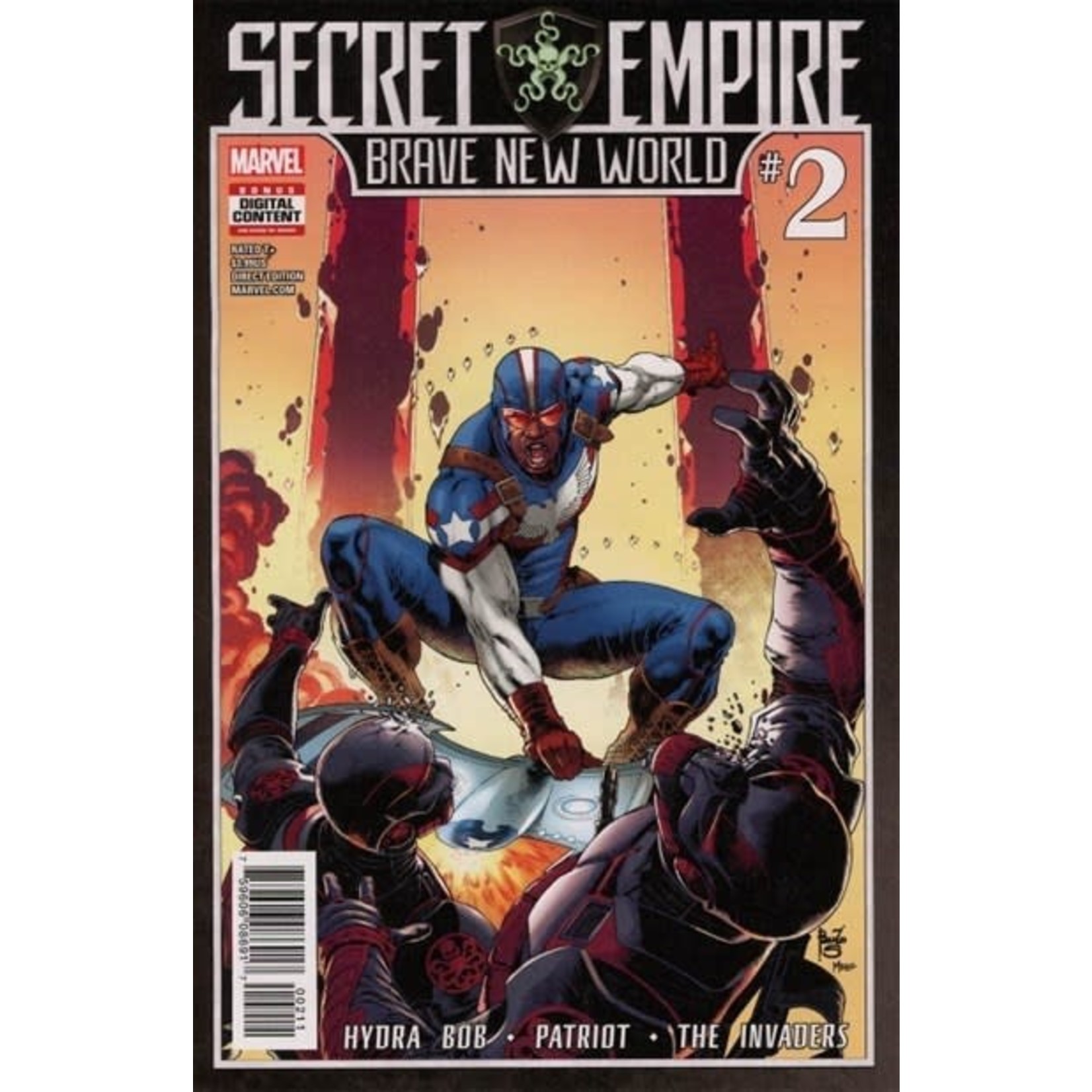 Marvel Comics Secret Empire 2017 #2 Brave New World (of 5)