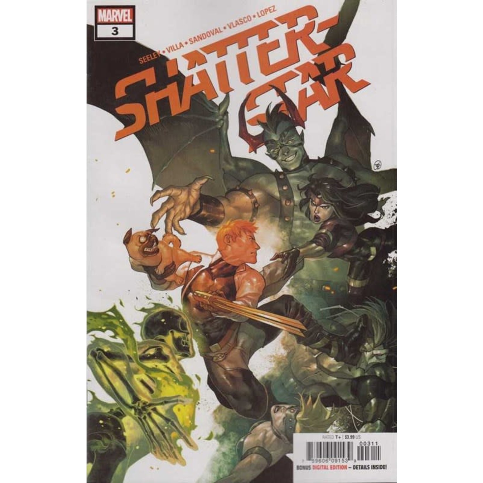 Marvel Comics Shatterstar 2018 (of 5) #3