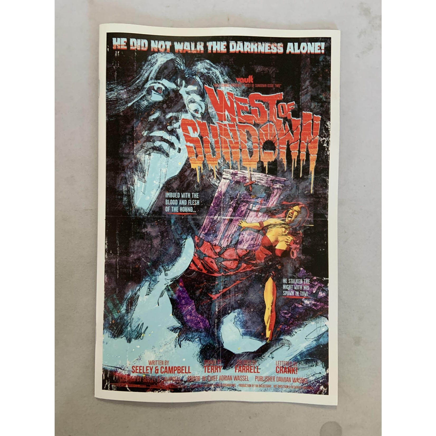 VAULT COMICS West Of Sundown 2022 #2 Cvr A Campbell