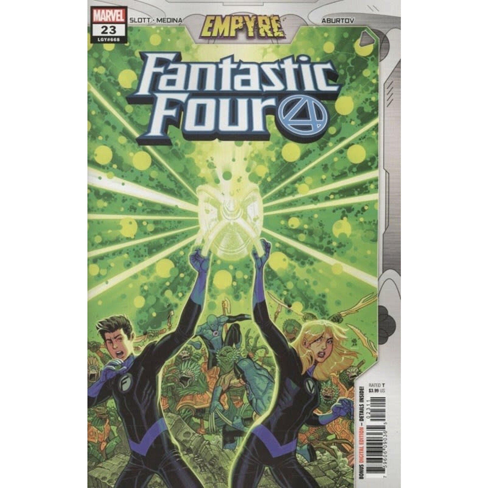 Marvel Comics Fantastic Four 2020 #23 EMP