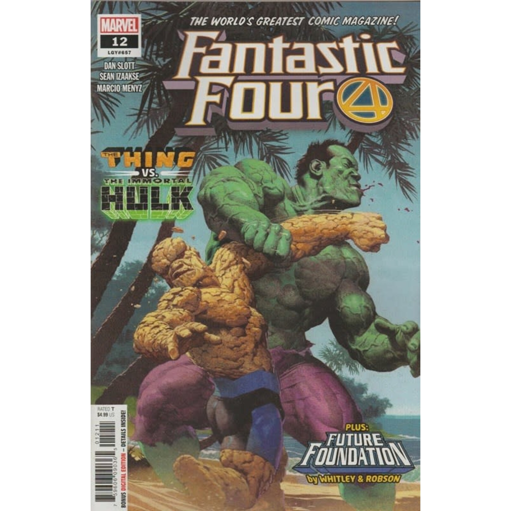 Marvel Comics Fantastic Four 2018 #12