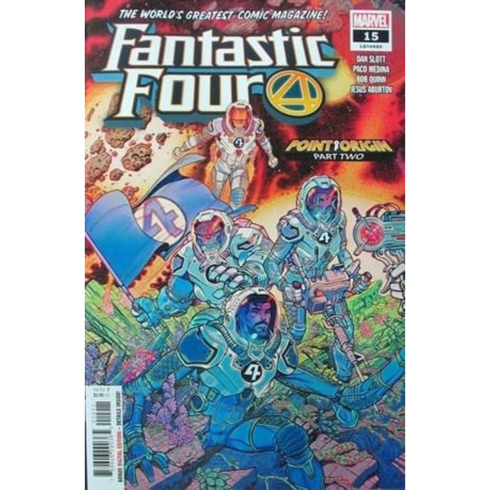 Marvel Comics Fantastic Four 2018 #15