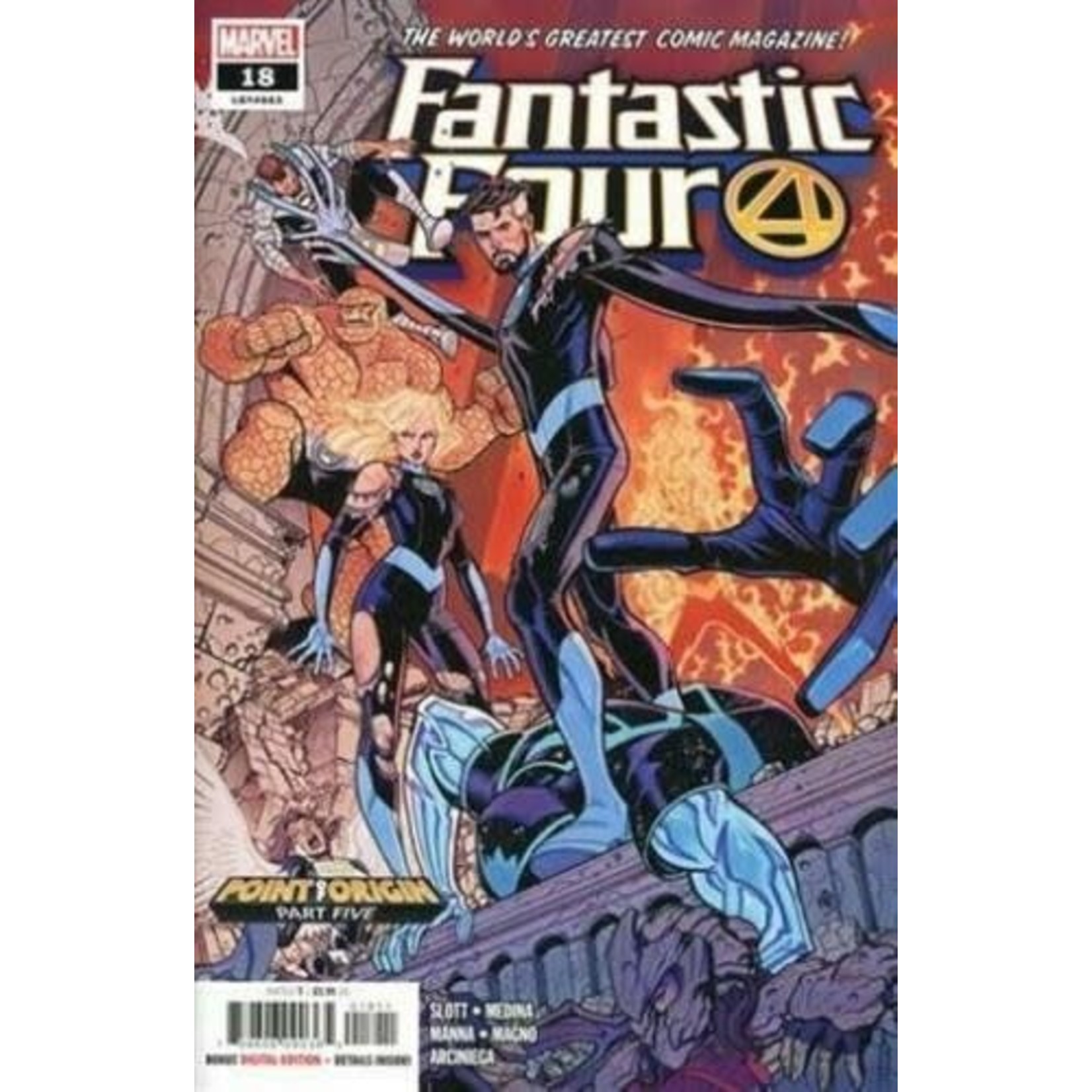 Marvel Comics Fantastic Four 2018 #18