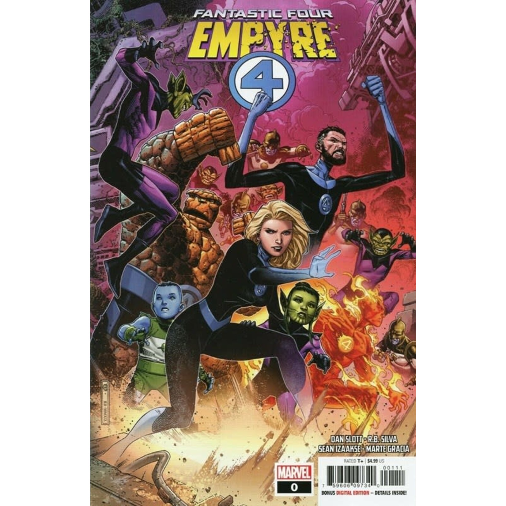 Marvel Comics Empyre 2020 Fantastic Four #0