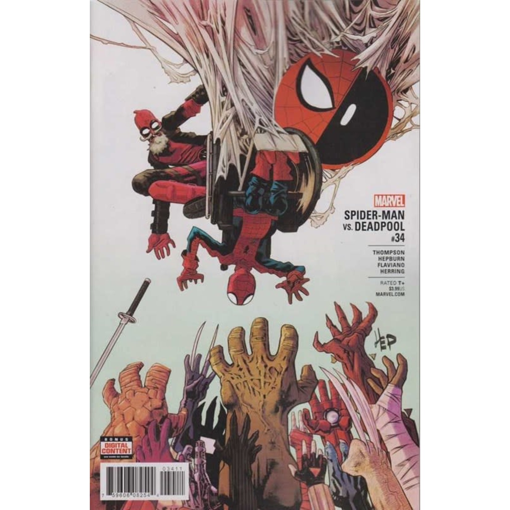 Marvel Comics Spider-man/Deadpool 2016 #34