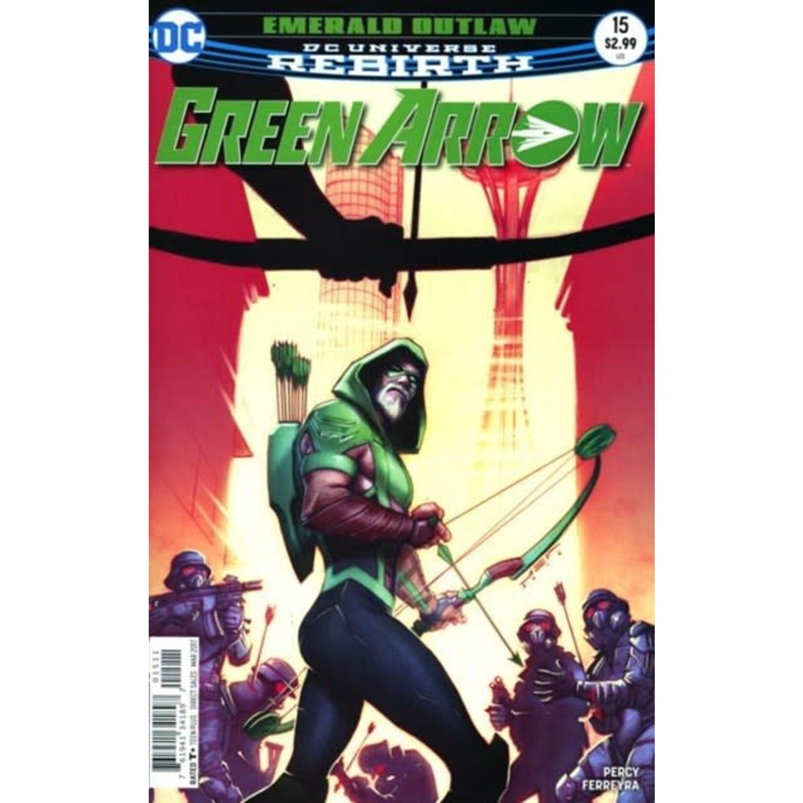 DC Comics Green Arrow 2016 #15