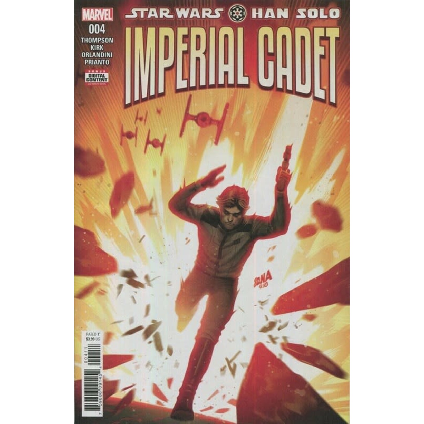 Marvel Comics Star Wars Han Solo Imperial Cadet (of 5) 2018 #4