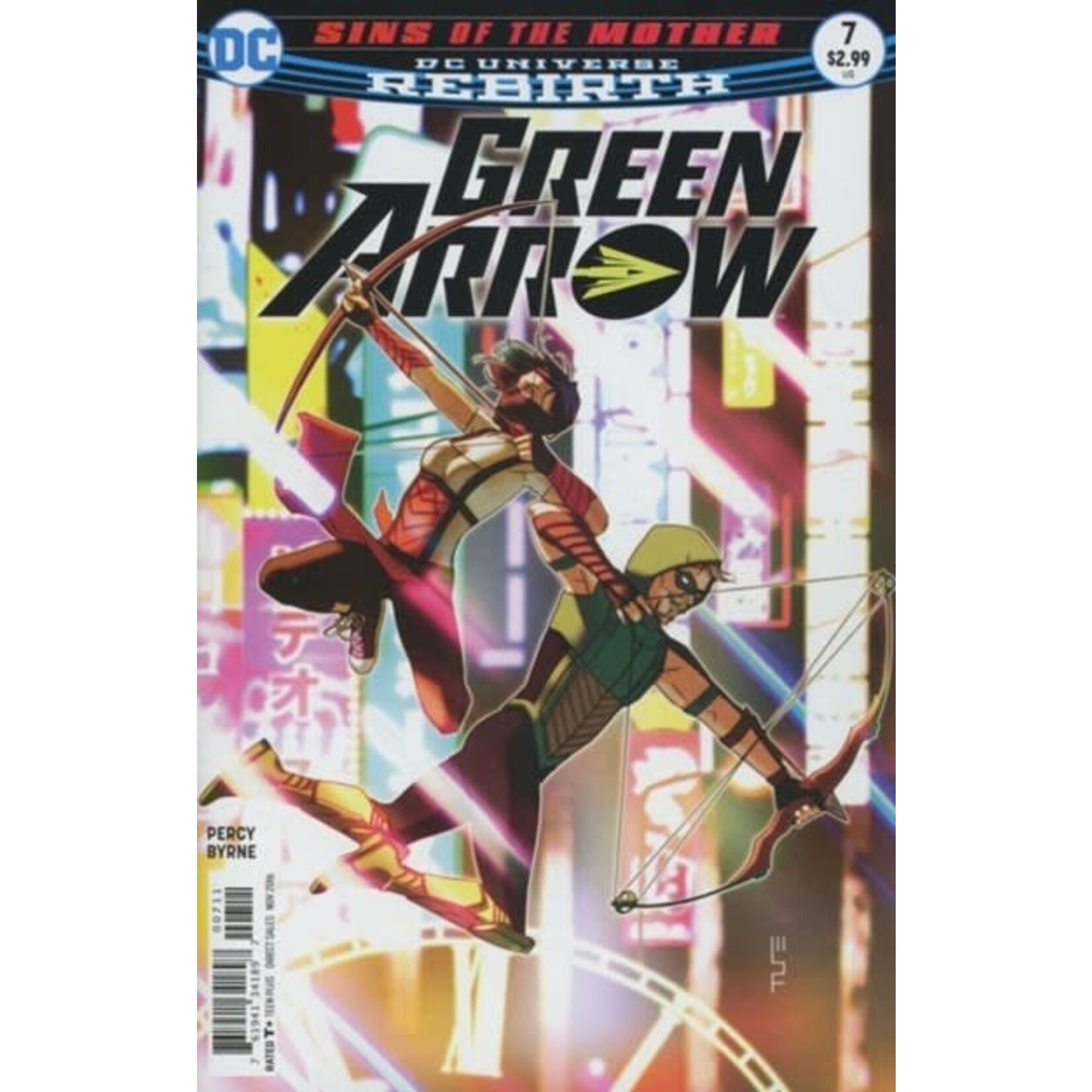 DC Comics Green Arrow 2016 #7