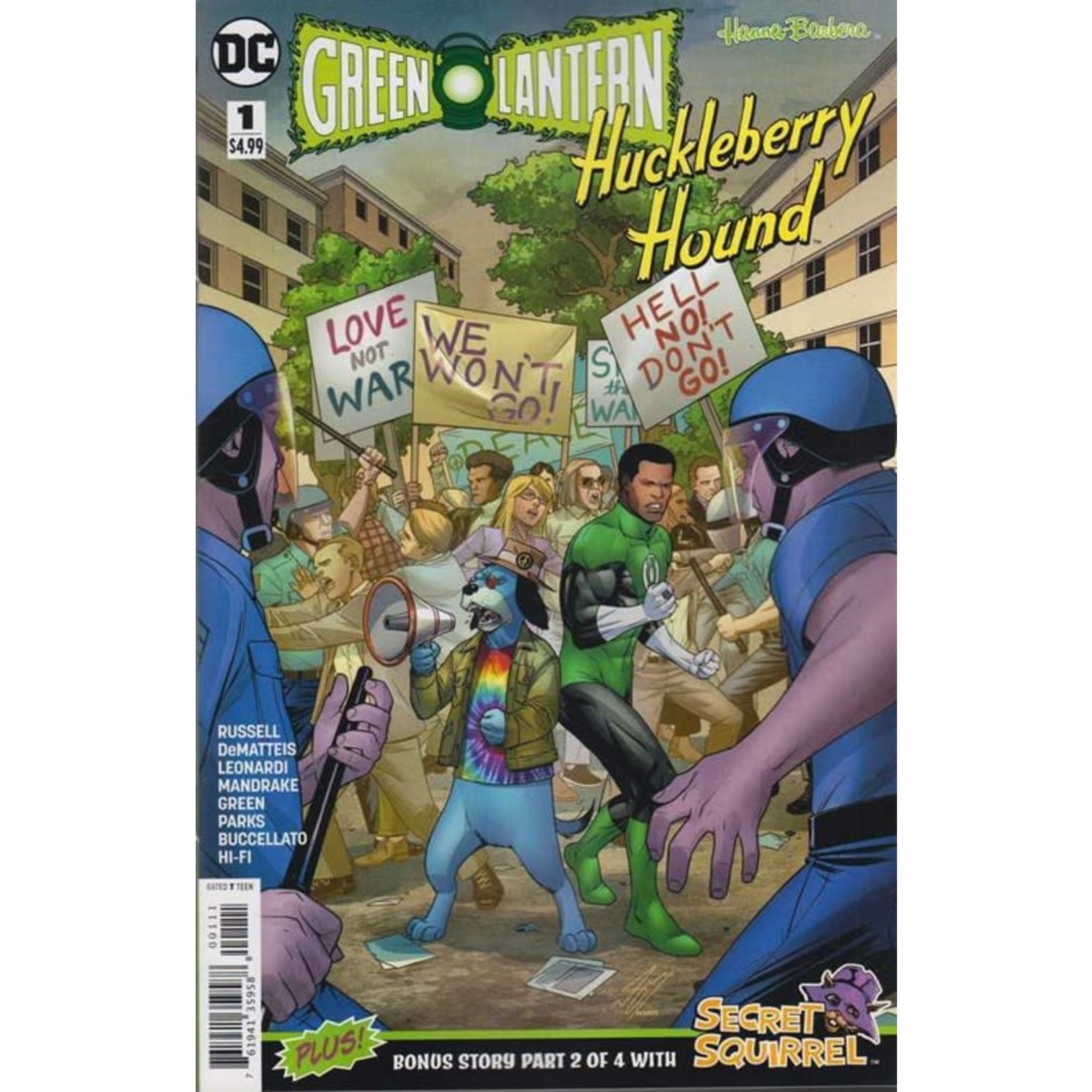 Green Lantern Huckleberry Hound Special 2018 #1