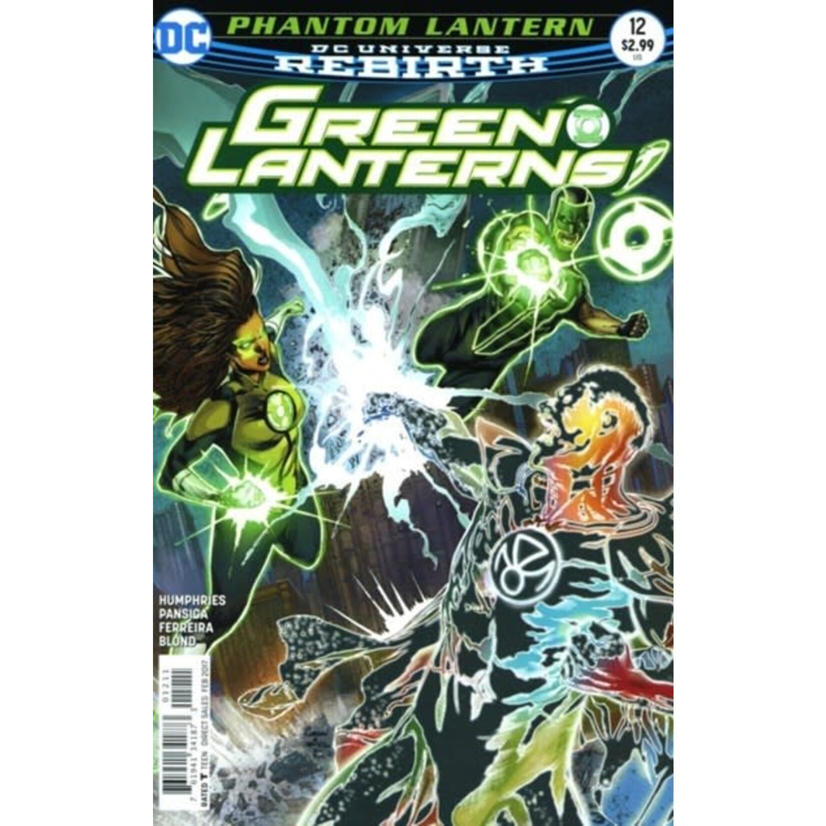 DC Comics Green Lanterns 2016 #12