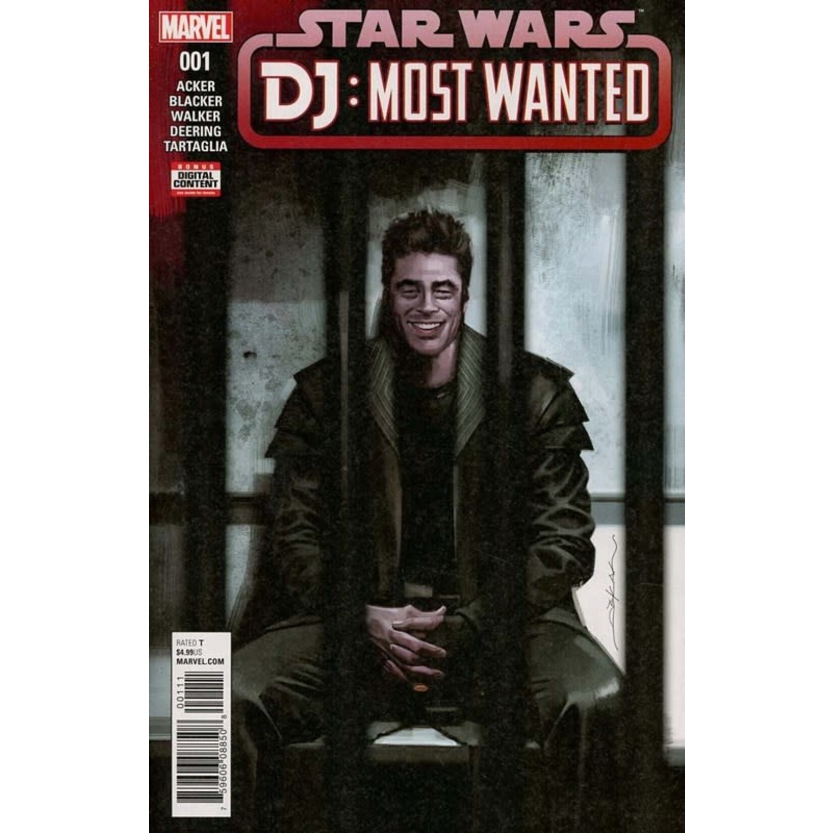 Marvel Comics Star Wars: Last Jedi: DJ Most Wanted 2018 #1