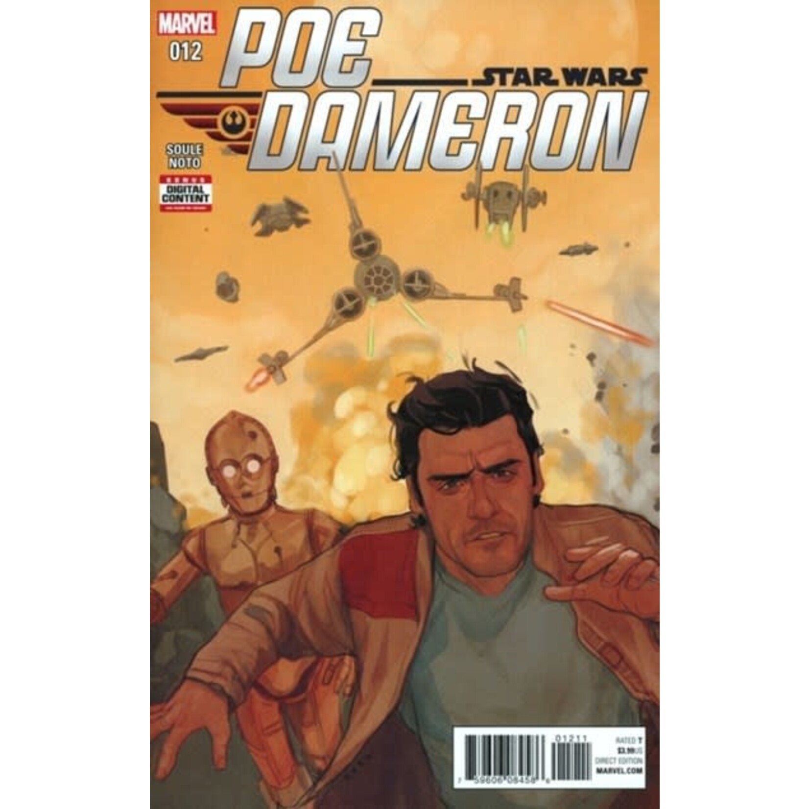 Marvel Comics Star Wars: Poe Dameron 2016 #12