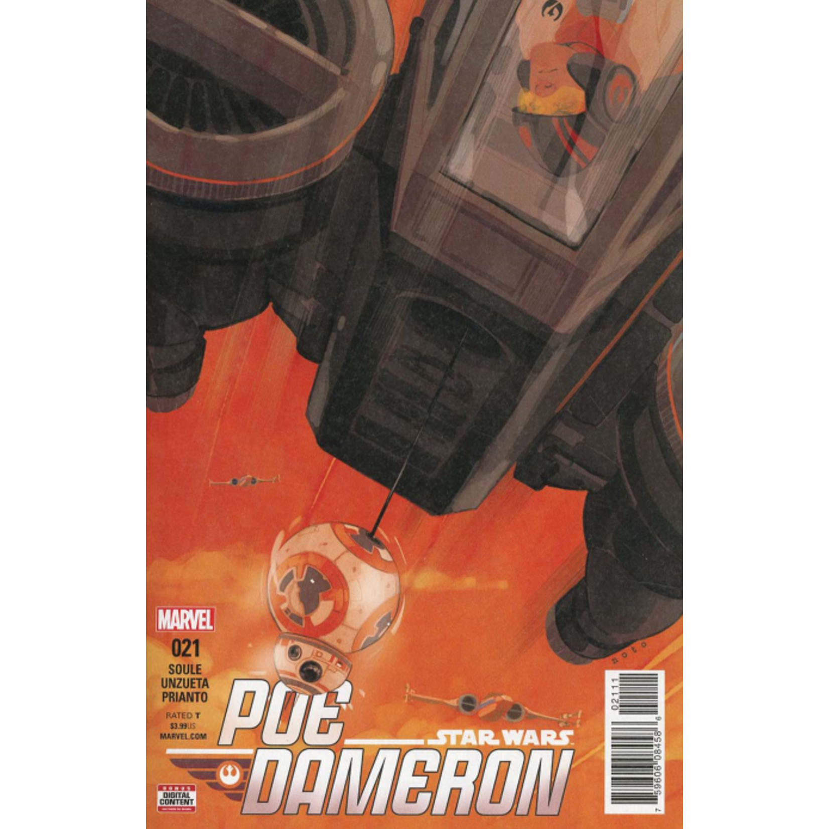 Marvel Comics Star Wars: Poe Dameron 2016 #21