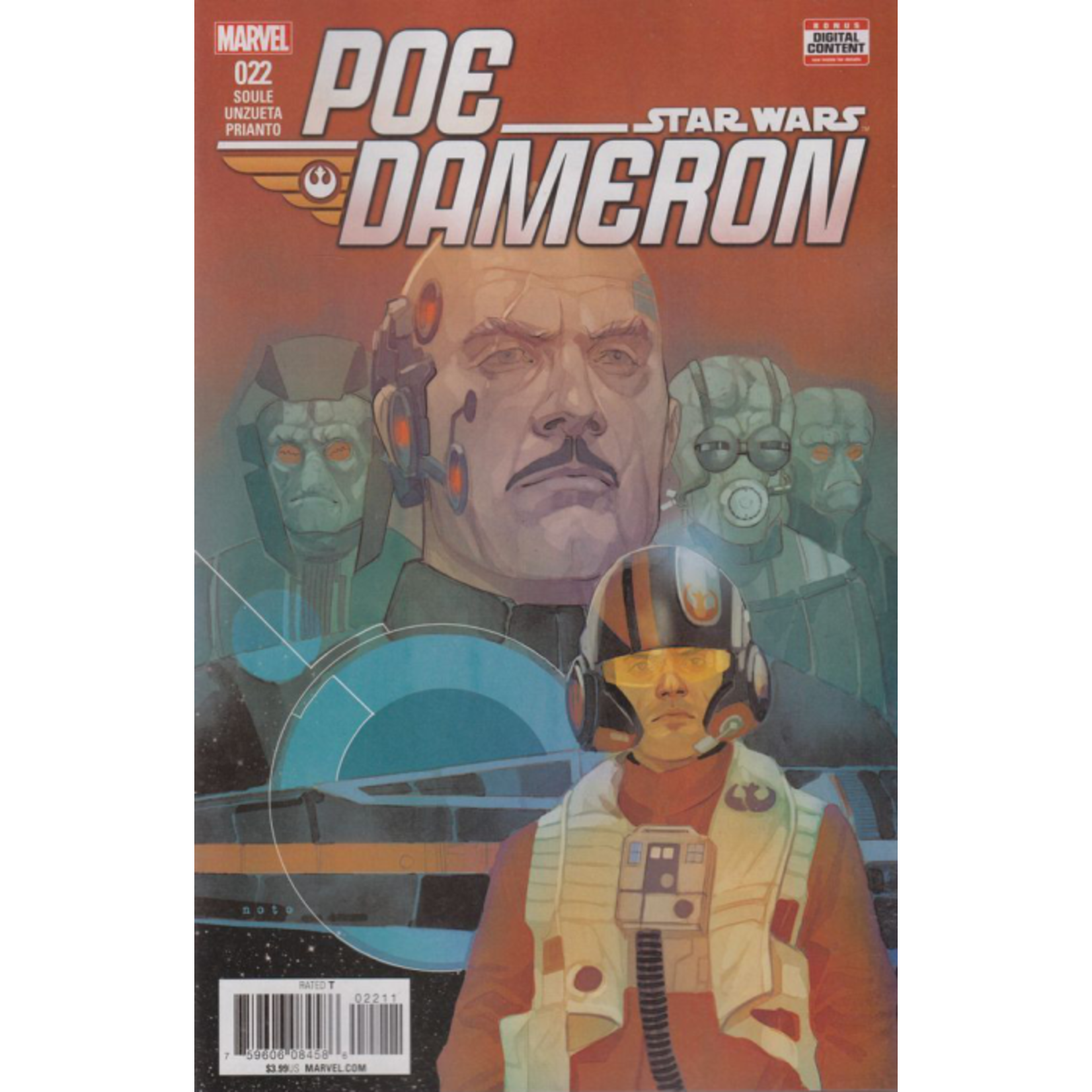 Marvel Comics Star Wars: Poe Dameron 2016 #22