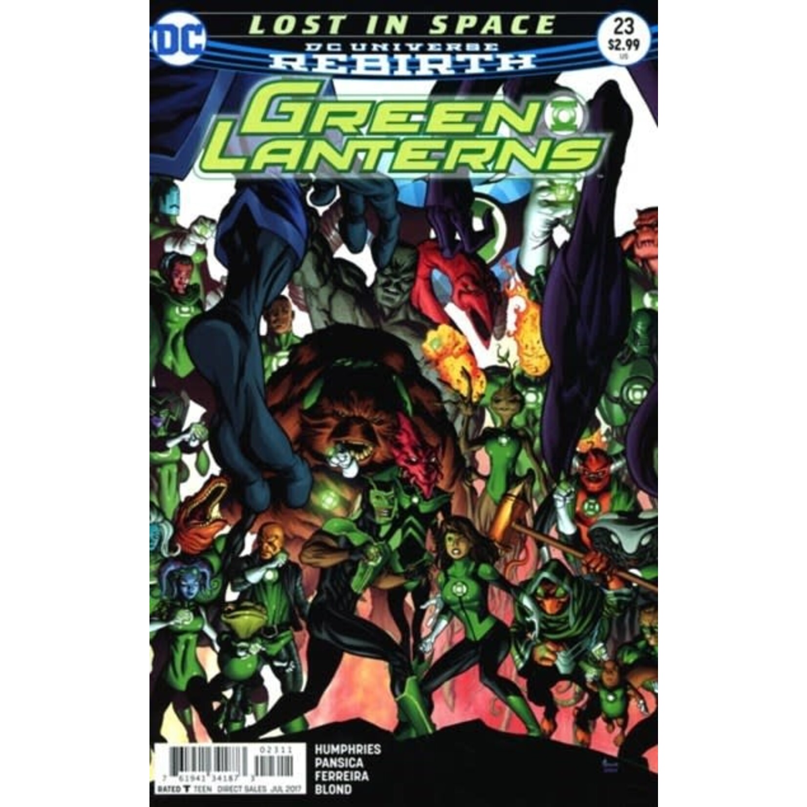 DC Comics Green Lanterns 2016 #23