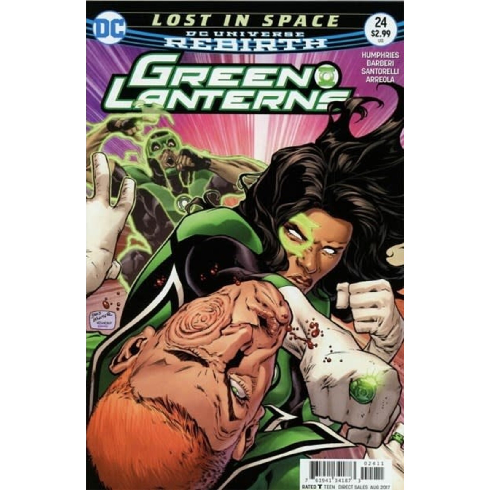 DC Comics Green Lanterns 2016 #24