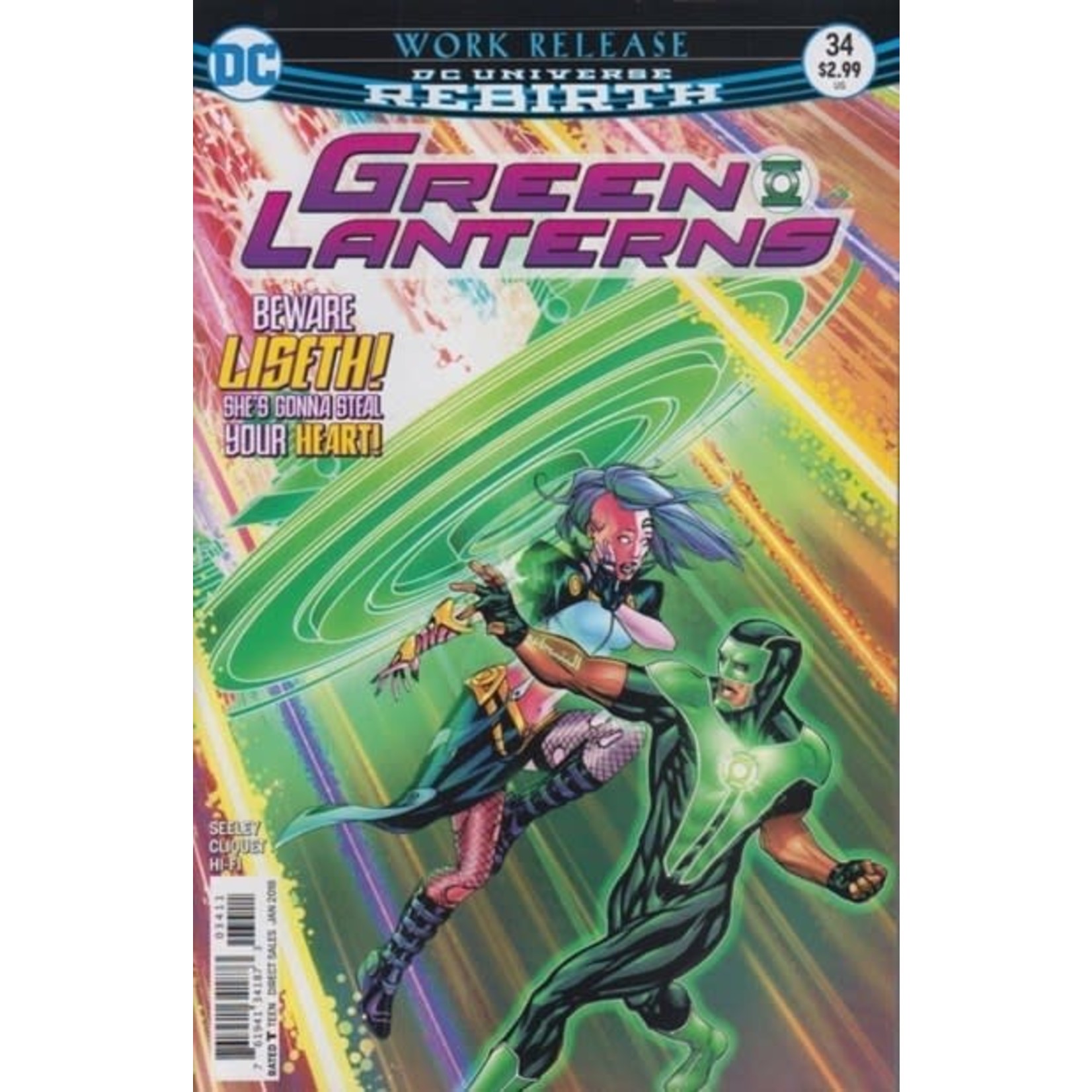 DC Comics Green Lanterns 2016 #34