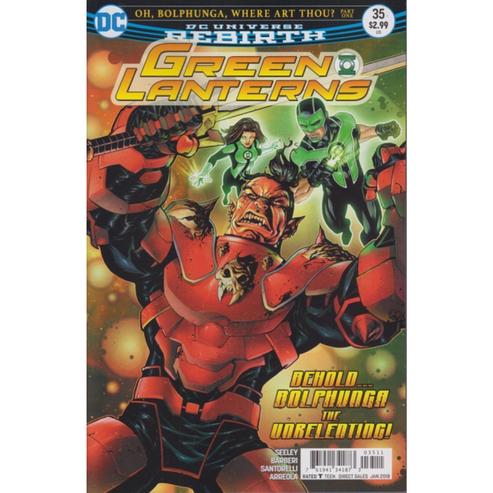 DC Comics Green Lanterns 2016 #35