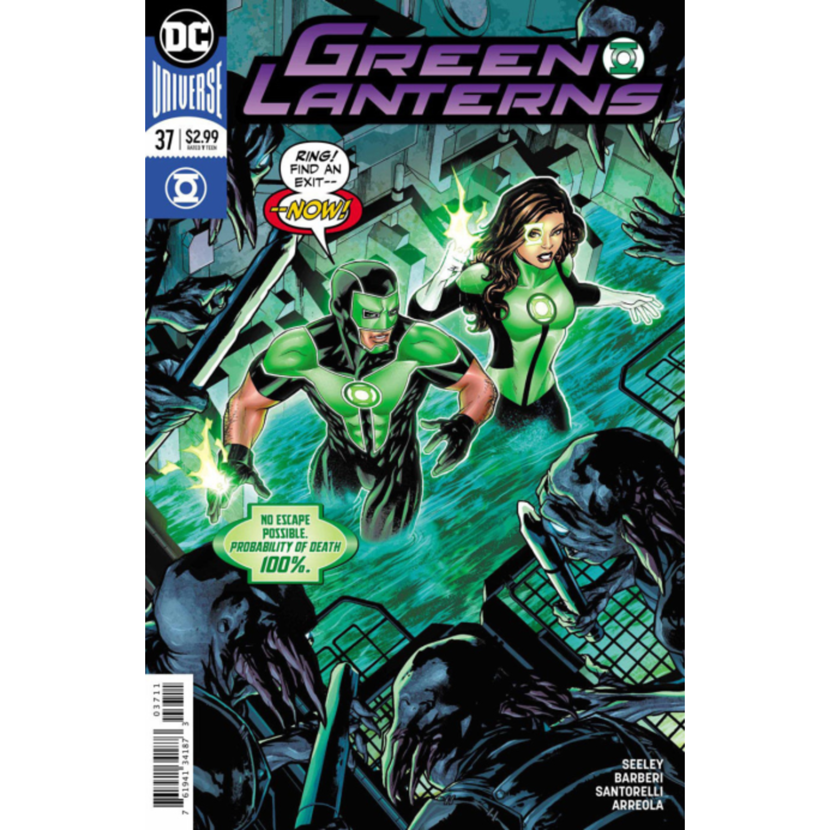 DC Comics Green Lanterns 2016 #37