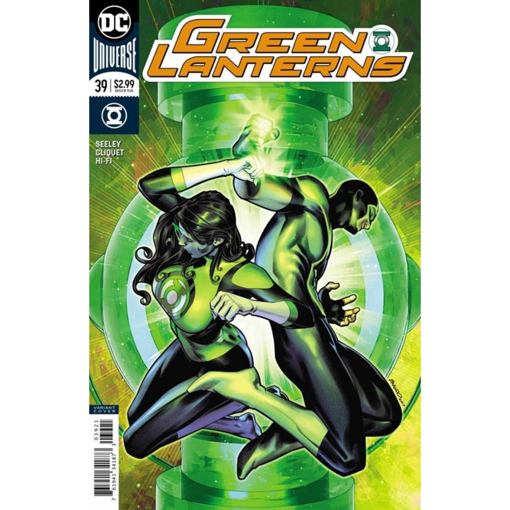 DC Comics Green Lanterns 2016 #39