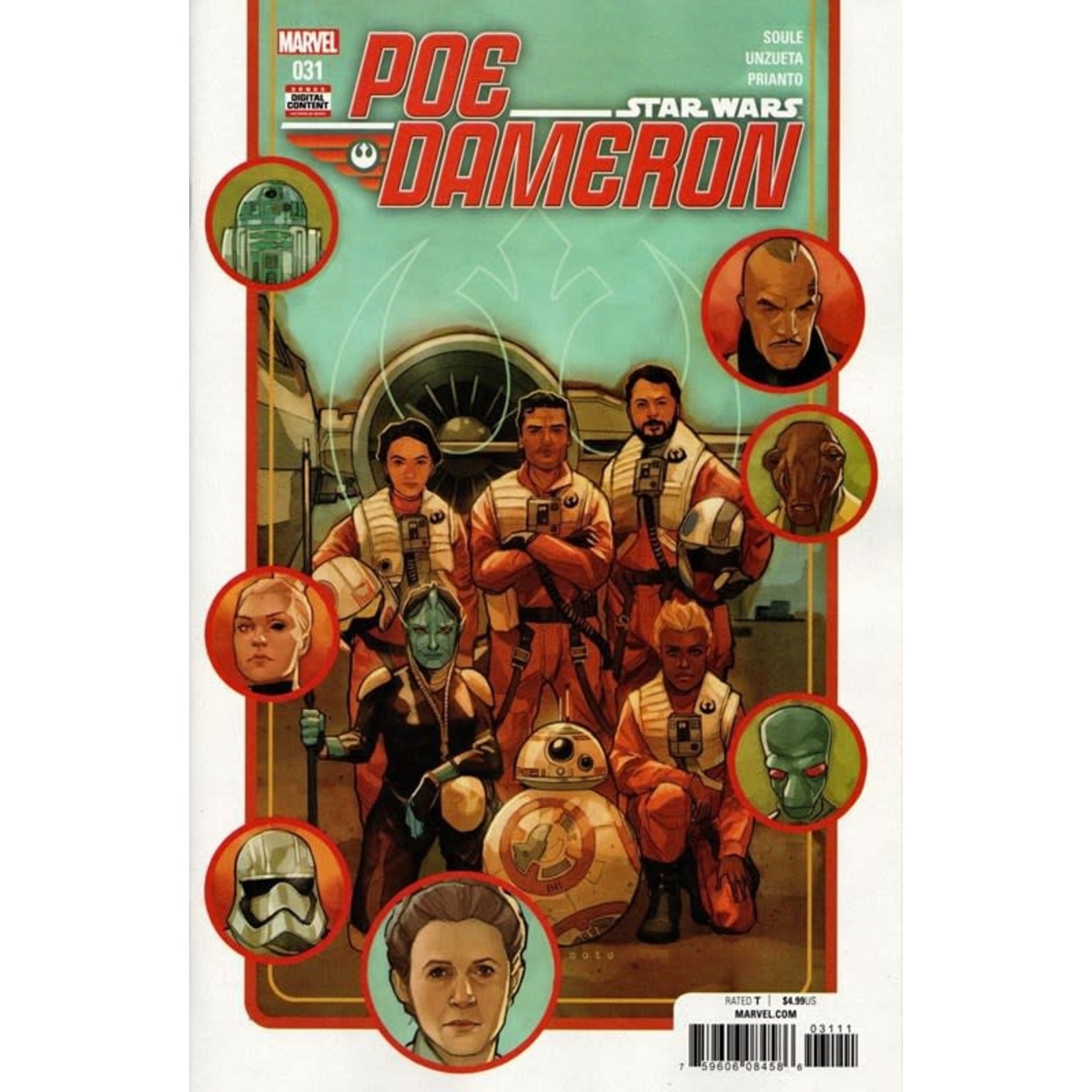 Marvel Comics Star Wars: Poe Dameron 2016 #31